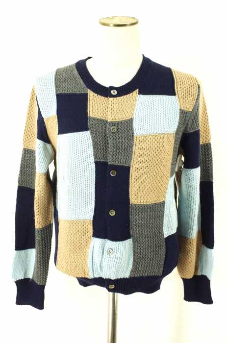 robe de chambre COMME des GARCONS （ローブドシャンブルコムデギャルソン） AD1999 ニットパッチワーク レディース トップス
