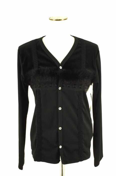 robe de chambre COMME des GARCONS (ローブドシャンブルコムデギャルソン) ファーテーピングデザイン レディース トップス