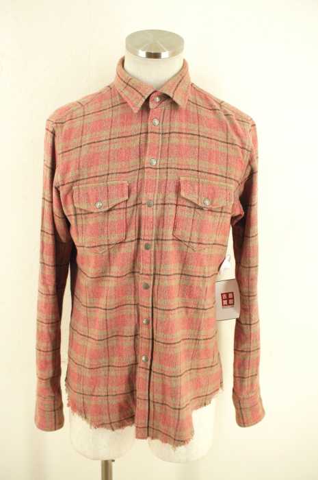 The Letters （ザ レターズ） Standard Heavy Nel Check Shirt メンズ トップス