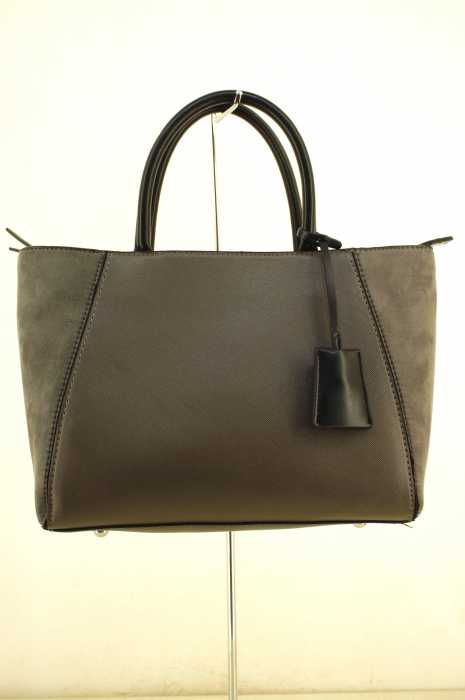 ZARA BASIC (ザラベーシック) 素材切替ハンドバッグ レディース バッグ