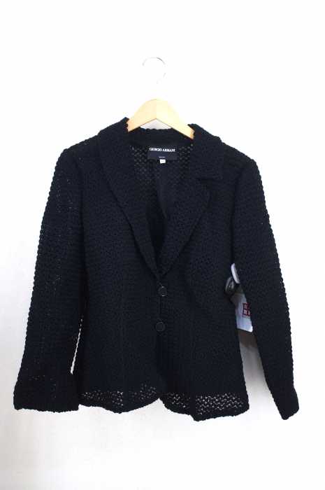 Giorgio Armani（ジョルジオアルマーニ） 編み込みテーラード