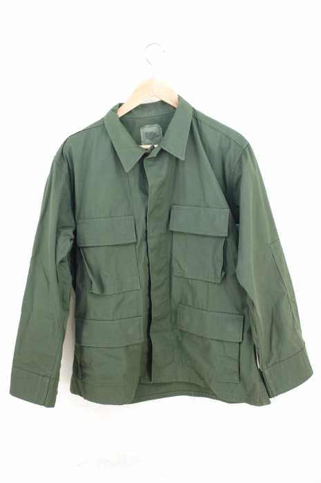 US ARMY（ユーエスアーミー） AMERICAN APPAREL iINC. 背面リメイクリップストップミリタリージャケット メンズ アウター