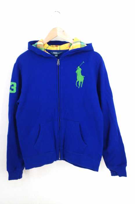 Polo by RALPH LAUREN （ポロバイラルフローレン） ポニー刺繍裏起毛ジップパーカー レディース トップス