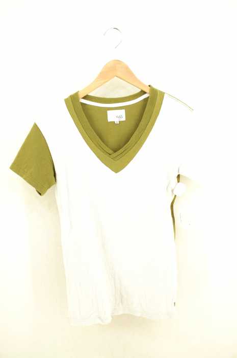 Nuggets（ナゲッツ） パイル切替VネックTシャツ メンズ トップス