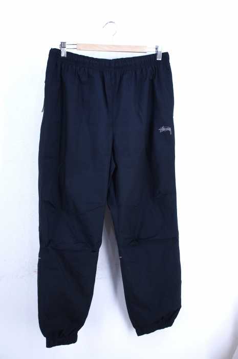 STUSSY （ステューシー） 3M Ripstop Pant ポリエステル リフレクターパイピング トレーニングパンツ メンズ パンツ