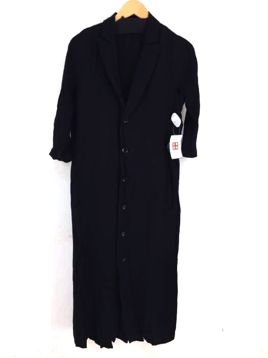 Yohji Yamamoto(ヨウジヤマモト) 薄手チェスターコート レディース アウター