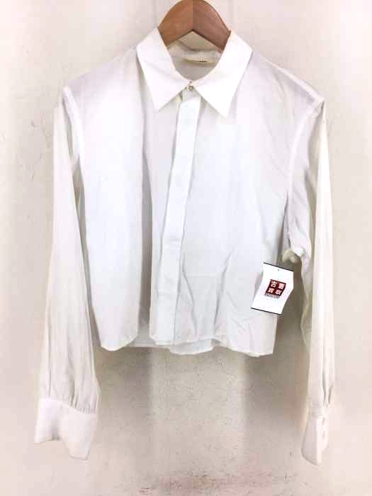 LIMI feu（リミフゥ） ショート丈 ボタンシャツ レディース トップス
