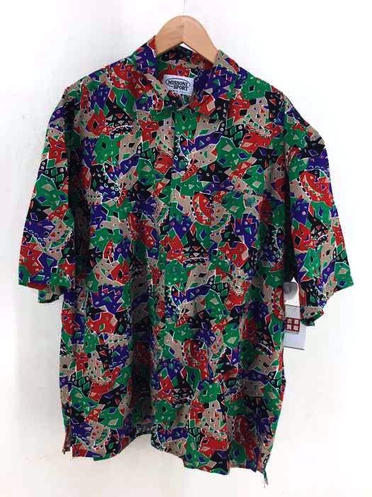 MISSONI SPORTS（ミッソーニスポーツ） 総柄コットン　スナップボタンシャツ メンズ トップス