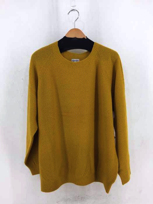 Steven Alan（スティーブンアラン） KANOKO CREW KNIT 鹿の子クルーネックニット メンズ トップス