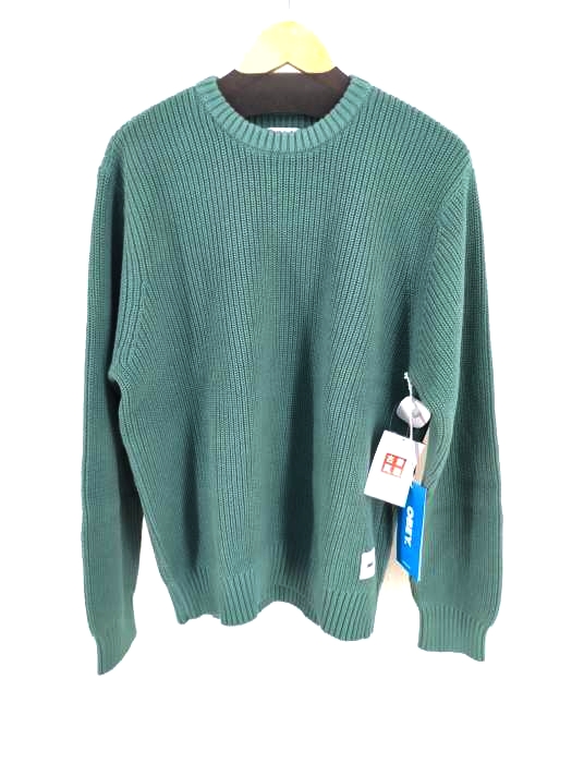 OBEY(オベイ) BOLD LABEL ORGANIC SWEATER コットンクルーネックニット メンズ トップス