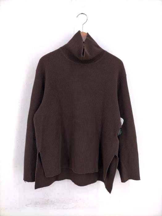 PHEENY（フィーニー） T/C big waffle high neck l/s レディース トップス