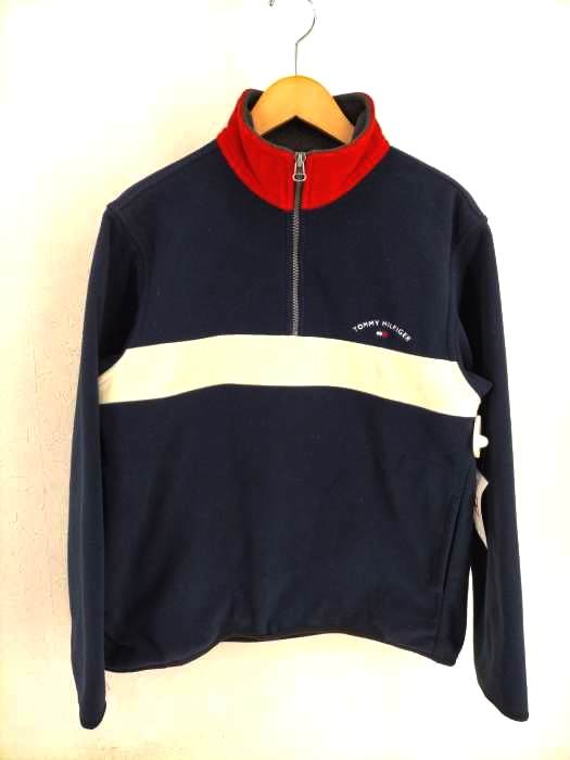 TOMMY HILFIGER（トミーヒルフィガー） ハーフジップフリース メンズ トップス