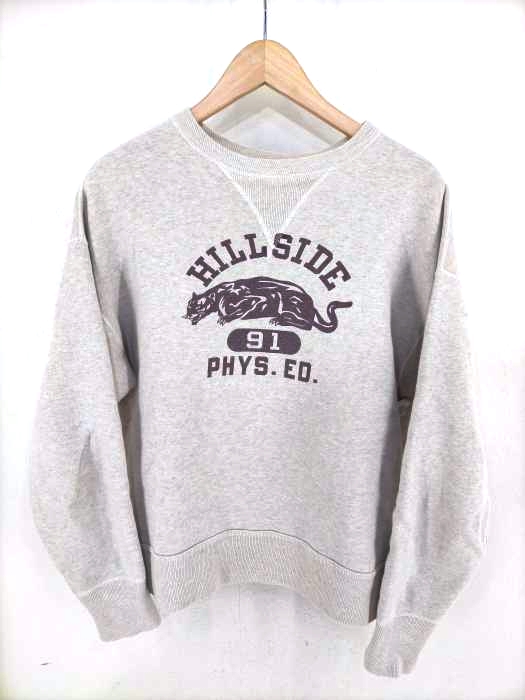 WAREHOUSE（ウェアハウス） 染み込みプリント前Vスウェット メンズ 40