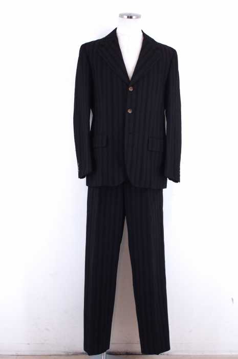 COMME des GARCONS HOMME （コムデギャルソンオム） AD2002 セットアップ　3Bテーラードジャケット　センタープレススラックス メンズ パンツ