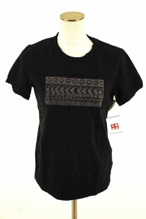 tricot COMME des GARCONS（トリココムデギャルソン） AD2003 フロント刺繍クルーネック半袖Tシャツ レディース トップス
