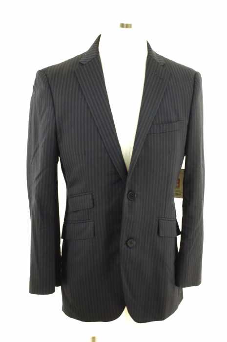 BURBERRY BLACK LABEL (バーバリーブラックレーベル) ストライプ柄 テーラードジャケット メンズ アウター
