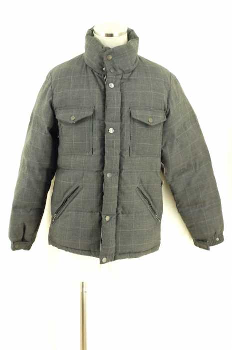 UNITED ARROWS green label relaxing （ユナイテッドアローズグリーンレーベルリラクシング） チェック柄ダウンジャケット メンズ アウター