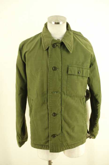 USED （古着） 80S US NAVY　A-2 SCOVILL　ZIP メンズ アウター