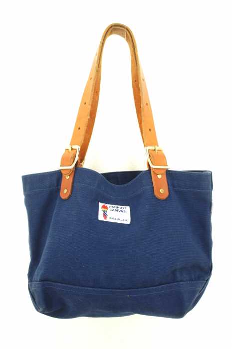 PARROTT　CANVAS （パロットキャンバス） レザーストラップキャンバストートバッグ レディース バッグ