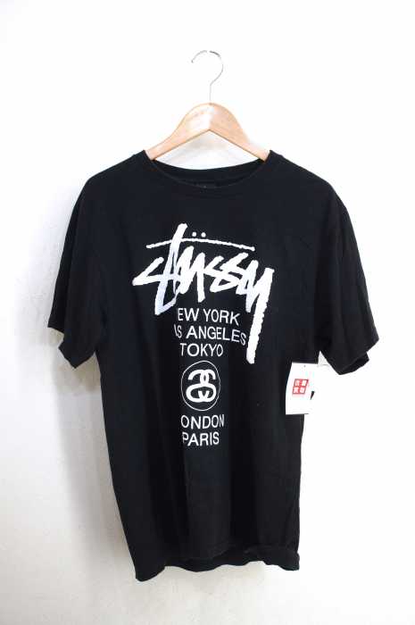 STUSSY (ステューシー) ロゴプリントTシャツ メンズ トップス
