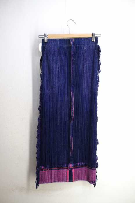 PLEATS PLEASE ISSEY MIYAKE（プリーツプリーズイッセイミヤケ） 転写フリンジロングスカート レディース スカート