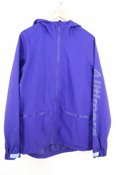 ALLTIMERS（オールタイマーズ） 19SS MILLI PARKA 袖ロゴプリントナイロンマウンテンパーカ メンズ アウター