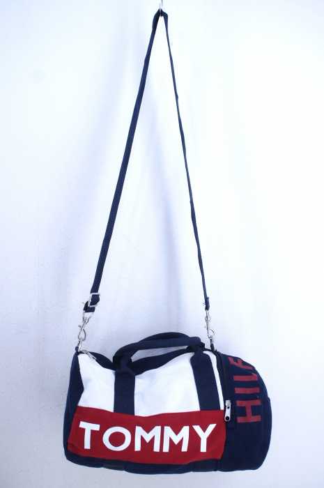 TOMMY HILFIGER （トミーヒルフィガー） ロゴプリントボストンバッグ レディース バッグ