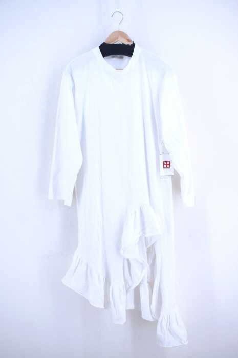 STYLEMIXER（スタイルミキサー） 裾変形長袖Tシャツワンピース レディース ワンピース