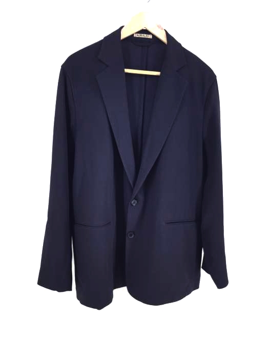 AURALEE（オーラリー） HARD TWIST WOOL DOBBY JACKET メンズ アウター