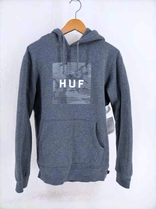 HUF（ハフ） ロゴプリントプルオーバーパーカー メンズ トップス