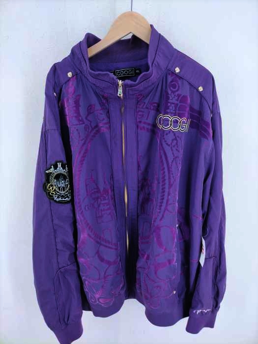 COOGI（クージー） フロッキープリントブルゾン ビッグサイズ メンズ アウター
