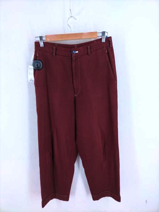 COMME des GARCONS HOMME（コムデギャルソンオム） 90S 製品染ステッチデザインノータックスラックス メンズ パンツ