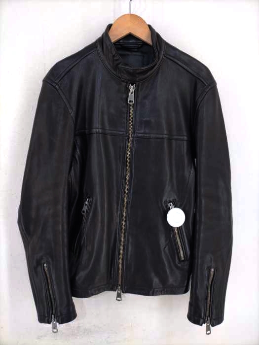 JACKROSE（ジャックローズ） ゴートレザー ㇵの字ライダース メンズ アウター