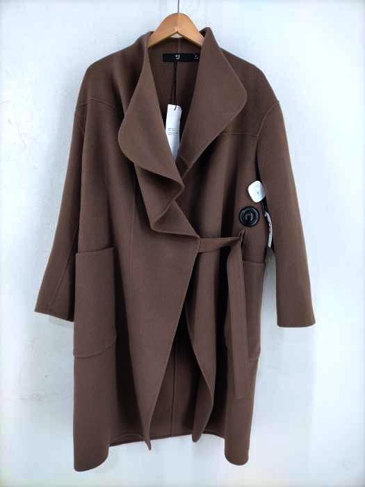 UNIQLO+J（ユニクロプラスジェ） 21AW カシミヤブレンド ノーカラーコート レディース アウター