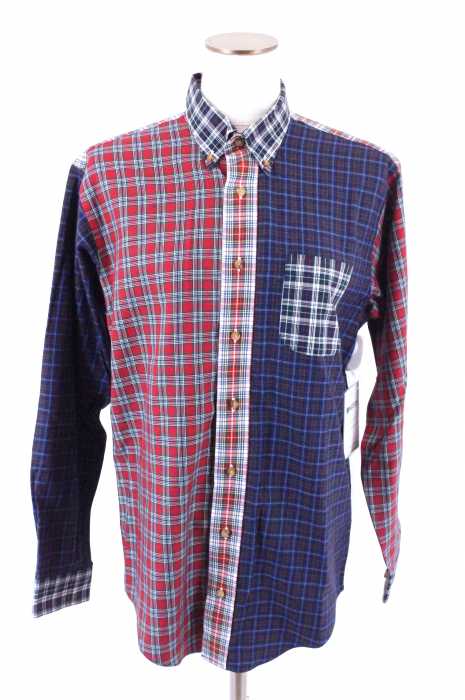 BROOKS BROTHERS (ブルックスブラザーズ) チェック柄クレイジーパターンBDシャツ レディース トップス