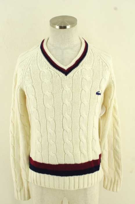 LACOSTE （ラコステ） Vネックニットトップス メンズ トップス