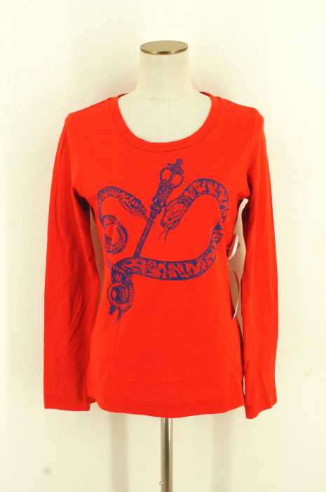 Vivienne Westwood RED LABEL (ヴィヴィアンウエストウッドレッドレーベル) プリントカットソー ロンT レディース トップス