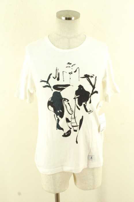 Sise （シセ） コットンプリントTシャツ メンズ トップス