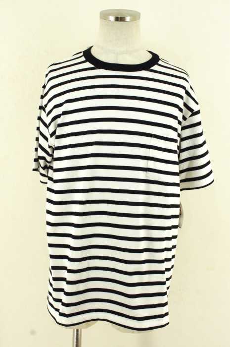 N.HOOLYWOOD （エヌハリウッド） 16SS RCH  ボーダー柄　ポケット付クルーネックTシャツ メンズ トップス