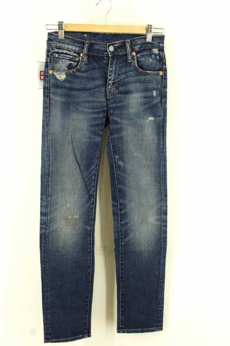 Denim & Supply Ralph Lauren （デニム & サプライ ラルフ ローレン） ダメージ加工　ストレートパンツ レディース パンツ