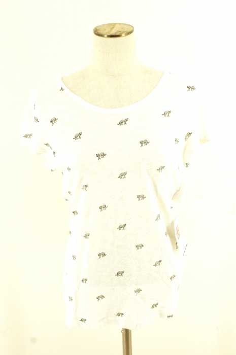 rag & bone JEAN （ラグアンドボーン ジーン） 総柄クルーネックTシャツ レディース トップス