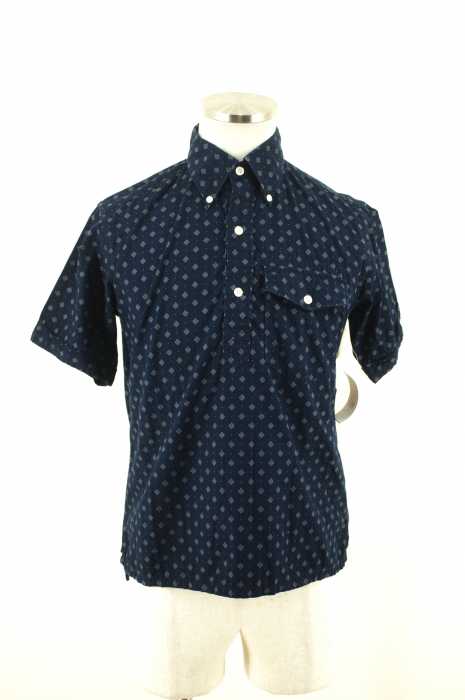 Engineered Garments （エンジニアードガーメンツ） 総柄プルオーバー S/Sシャツ メンズ トップス