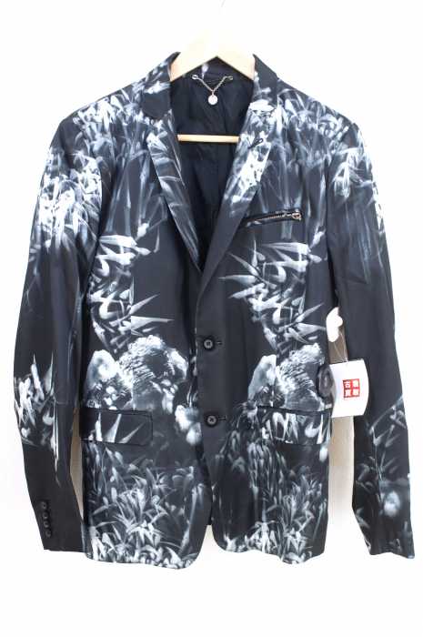 DIESEL （ディーゼル） 転写総柄テーラードジャケット メンズ アウター
