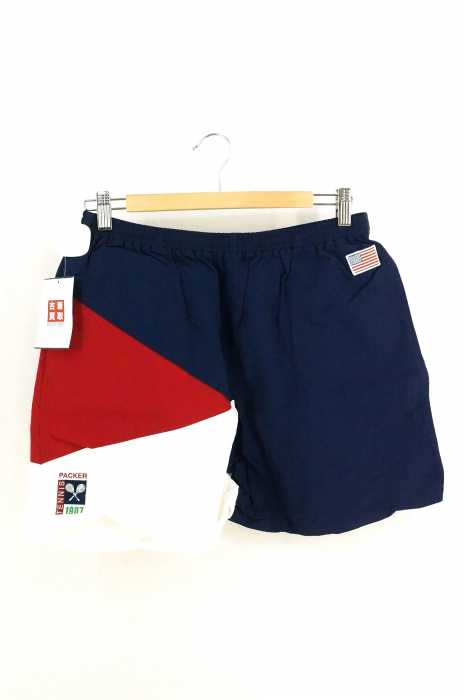 mitchell&ness(ミッチェルアンドネス) トリコロールカラー切替 ナイロンショーツ メンズ パンツ