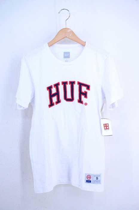 HUF (ハフ) ロゴ刺繍Tシャツ メンズ トップス