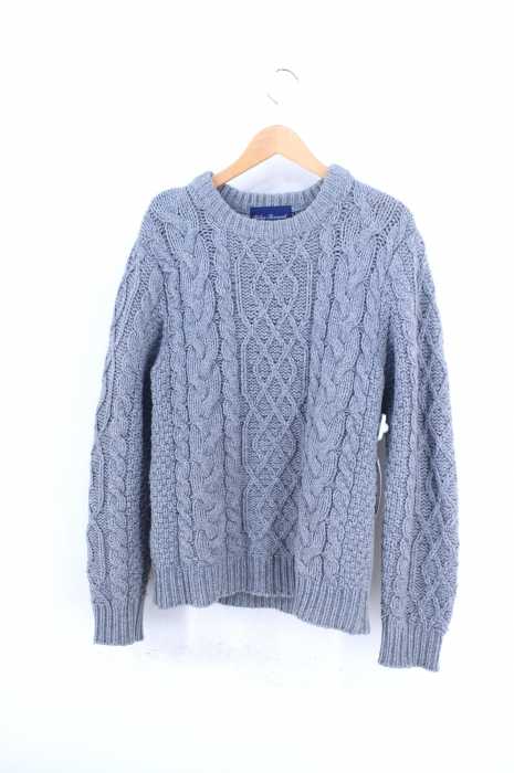 URBAN RESEARCH (アーバンリサーチ) HAND KNIT フィッシャーマンニット メンズ トップス
