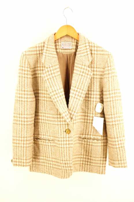 PENDLETON（ペンドルトン） 70S 金ボタン千鳥格子1Bシングルテーラードジャケット レディース アウター