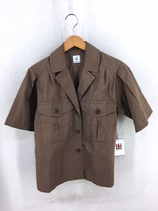 6 BEAUTY & YOUTH UNITED ARROWS（ロクビューティーアンドユースユナイテッドアローズ） 18SS PATCH POKET SHIRT パッチポケットシャツ レディース トップス