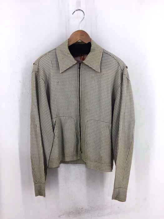 BANTAMAC（バンタマック） 50s～60s CCジッパー チェック柄ギャバジンジャケット メンズ アウター