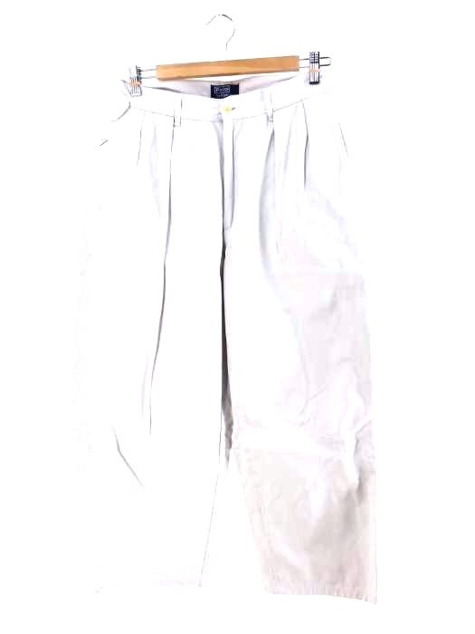 POLO RALPH LAUREN(ポロラルフローレン) POLO CHINO ワイド チノパン 白パン メンズ パンツ